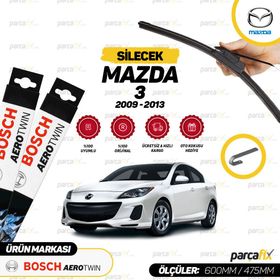 Bosch Aeroeco Mazda 3 Sedan 2009-2013 Muz Silecek Takımı