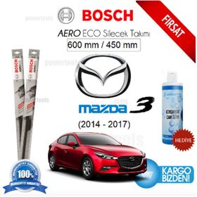 Bosch Aeroeco Mazda 3 Sedan 2014-2016 Muz Silecek Takımı
