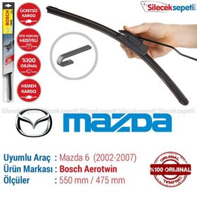Bosch Aeroeco Mazda 6 2002-2007 Muz Silecek Takımı