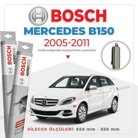 Bosch Aeroeco Mercedes B150 W245 2005-2011 Silecek Takımı