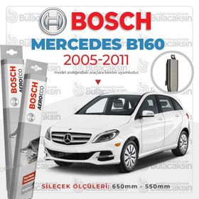Bosch Aeroeco Mercedes B160 W245 2005-2011 Muz Silecek Takımı