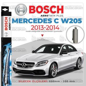 Bosch Aeroeco Mercedes C W205 2013-2014 Ön Muz Silecek Takımı