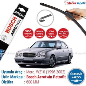 Bosch Aeroeco Mercedes E W210 1996-2002 Ön Muz Silecek Takımı