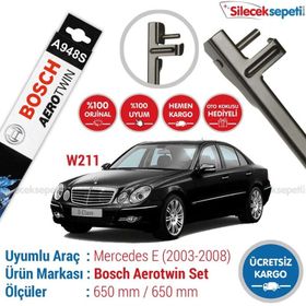 Bosch Aeroeco Mercedes E W211 2003-2008 Ön Muz Silecek Takımı