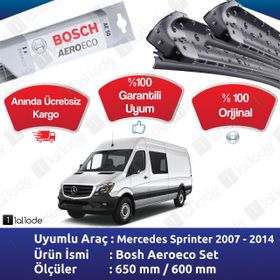 Bosch Aeroeco Mercedes Sprinter 2007 2014 Muz Silecek Takımı