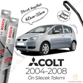 Bosch Aeroeco Mitsubishi Colt 2004-2008 Muz Silecek Takımı