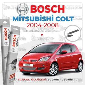 Bosch Aeroeco Mitsubishi Colt 2004-2008 Silecek Takımı