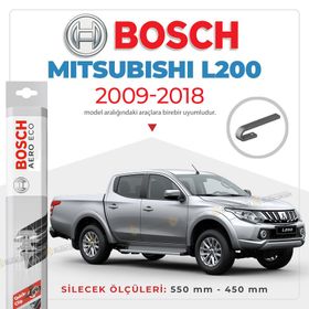 Bosch Aeroeco Mitsubishi L200 2009-2018 Ön Muz Silecek Takımı