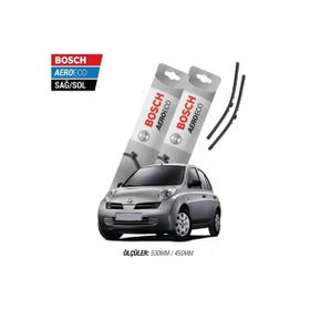 Bosch Aeroeco Nissan Micra 2007 Model Muz Silecek Takımı