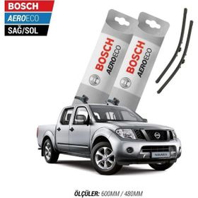 Bosch Aeroeco Nissan Navara Mayıs 2005-2014 Model Muz Silecek Takımı