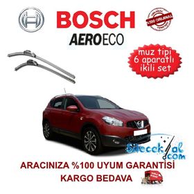 Bosch Aeroeco Nissan Qashqai 2007-2013 Muz Silecek Takımı