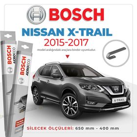 Bosch Aeroeco Nissan X-Trail 2015-2017 Ön Muz Silecek Takımı