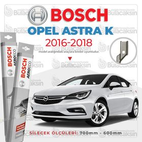 Bosch Aeroeco Opel Astra K 2016-2018 Ön Muz Silecek Takımı