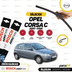 Bosch Aeroeco Opel Corsa C 2000 2006 Silecek Takımı