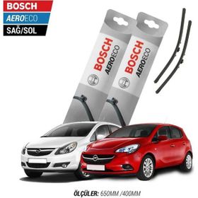 Bosch Aeroeco Opel Corsa D 2011 Model Muz Silecek Takımı