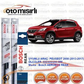 Bosch Aeroeco Peugeot 2008 2013-2017 Muz Silecek Takımı