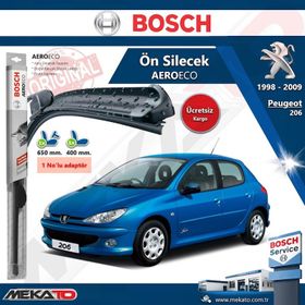 Bosch Aeroeco Peugeot 206 1998-2009 Ön Silecek Takımı