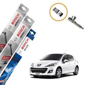 Bosch Aeroeco Peugeot 207 cc 2007-2012 Silecek Takımı