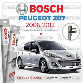 Bosch Aeroeco Peugeot 207 Silecek Takımı