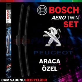 Bosch Aeroeco Peugeot 207 SW 2007-2012 Silecek Takımı