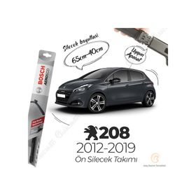 Bosch Aeroeco Peugeot 208 Silecek Takımı