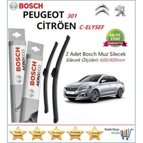 Bosch Aeroeco Peugeot 301 2012-2015 Muz Silecek Takımı