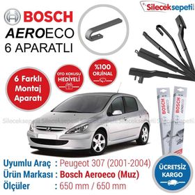 Bosch Aeroeco Peugeot 307 2001-2004 Muz Silecek