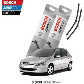 Bosch Aeroeco Peugeot 307 2004 Silecek Takımı