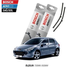Bosch Aeroeco Peugeot 307 2005 Model Muz Silecek Takımı