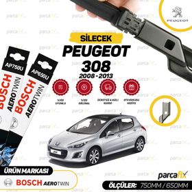 Bosch Aeroeco Peugeot 308 2007-2013 Muz Silecek Takımı