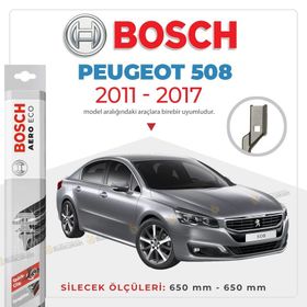 Bosch Aeroeco Peugeot 508 2011-2017 Ön Muz Silecek Takımı