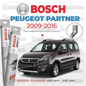 Bosch Aeroeco Peugeot Partner 2009-2016 Muz Silecek Takımı