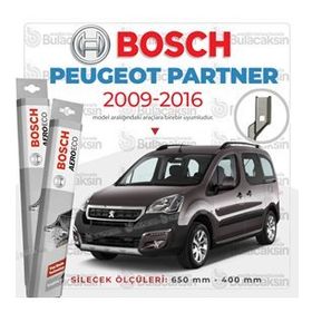 Bosch Aeroeco Peugeot Partner Tepee 2010 2016 Muz Silecek Takımı