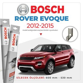 Bosch Aeroeco Range Rover Evoque 2012 2015 Muz Silecek Takımı