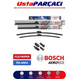 Bosch Aeroeco Rear Peugeot 2008 2013-2019 Ön Arka Silecek