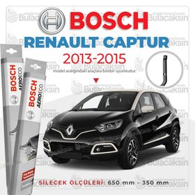 Bosch Aeroeco Renault Captur 2013-2015 Ön Muz Silecek Takımı