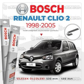 Bosch Aeroeco Renault Clio 2 1998-2005 Muz Silecek Takımı