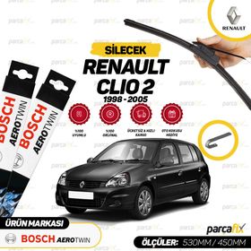 Bosch Aeroeco Renault Clio 2 1998-2005 Muz Silecek Takımı