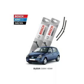 Bosch Aeroeco Renault Clio 2 2004 Silecek Takımı