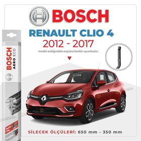 Bosch Aeroeco Renault Clio 4 2012-2017 Ön Muz Silecek Takımı