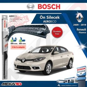 Bosch Aeroeco Renault Fluence 2009 Sonrası Muz Silecek Takımı