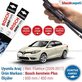 Bosch Aeroeco Renault Fluence 2010-2017 Muz Silecek Takımı