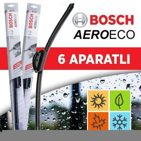 Bosch Aeroeco Renault Fluence 2010 2018 Muz Silecek Takımı