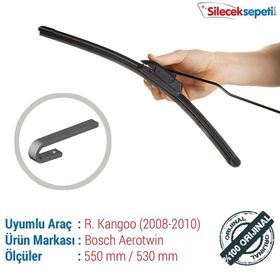 Bosch Aeroeco Renault Kangoo 2008-2010 Muz Silecek Takımı