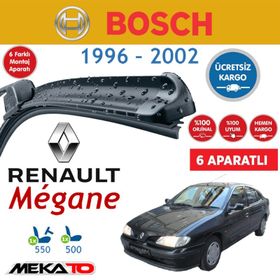Bosch Aeroeco Renault Megane 1-1996-2002 Muz Silecek Takımı