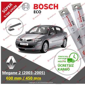 Bosch Aeroeco Renault Megane 2 2002-2006 Silecek Takımı