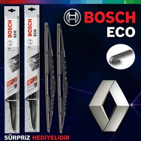 Bosch Aeroeco Renault Megane 2 2002-2006 Silecek Takımı