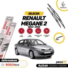 Bosch Aeroeco Renault Megane 2 2002-2006 Silecek Takımı