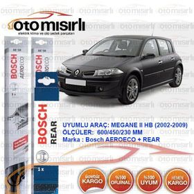 Bosch Aeroeco Renault Megane 2 Silecek Takımı