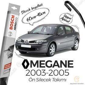 Bosch Aeroeco Renault Megane 2 Silecek Takımı